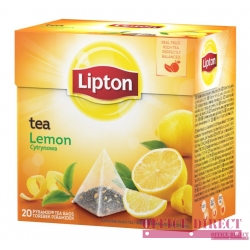 Herbata LIPTON PIRAMID CYTRYNA 20t