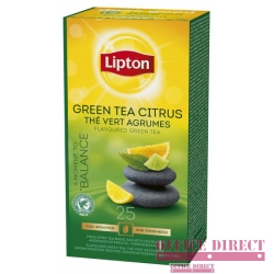 Herbata LIPTON GREEN TEA CITRUS 25kopert fol.